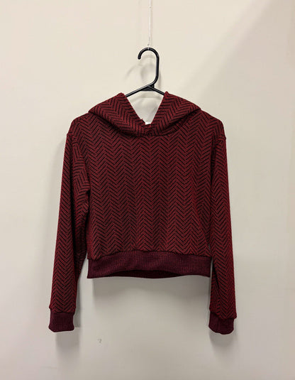CRIMSON SERRATION - Pullover Hoodie