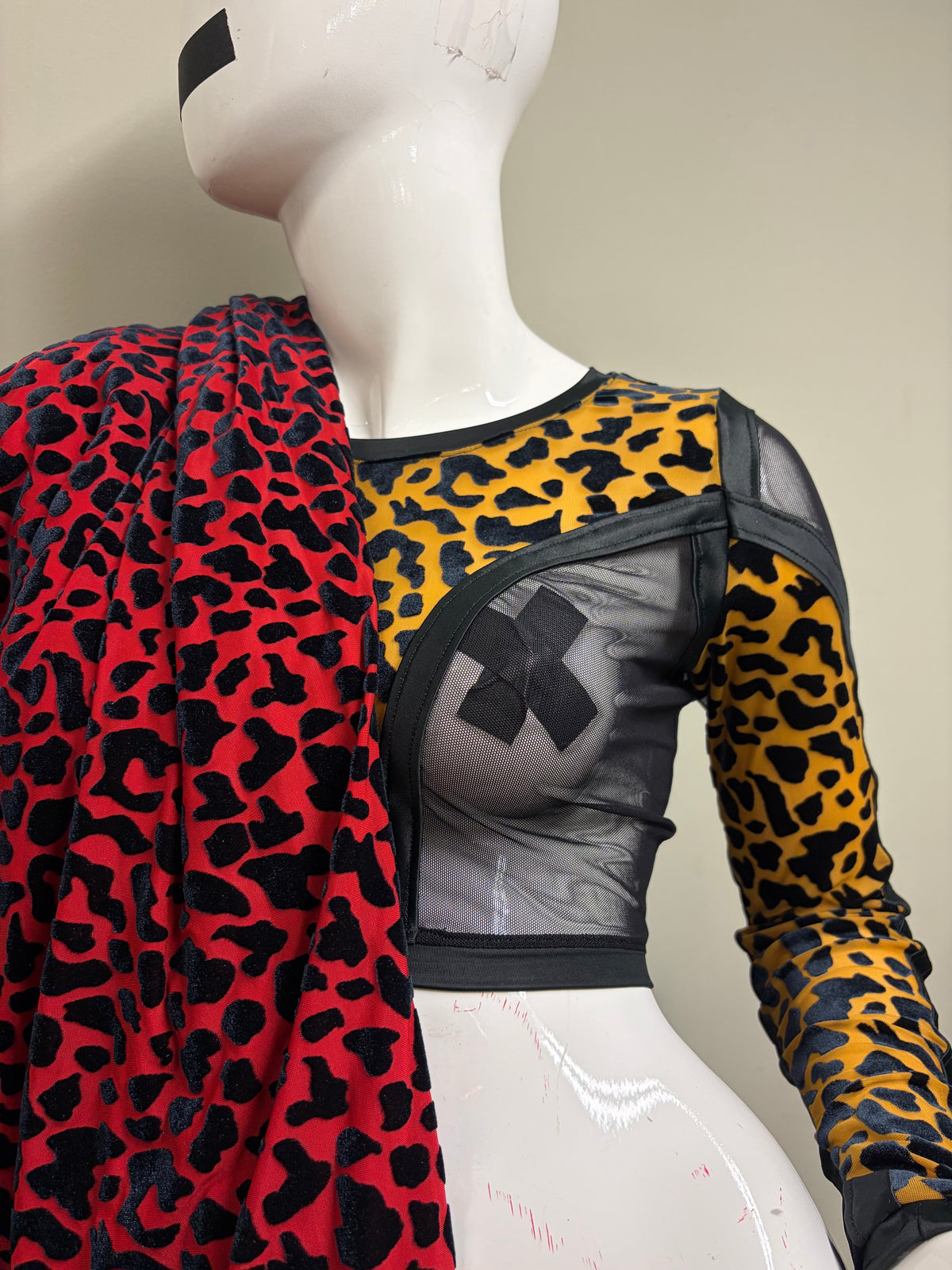 •COMING SOON• SUB-SURFACE MODE - Yellow or Red - Long Sleeve Mesh Shirt •Made to Order•