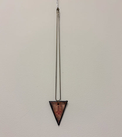 INVERTED CROSS - Necklace