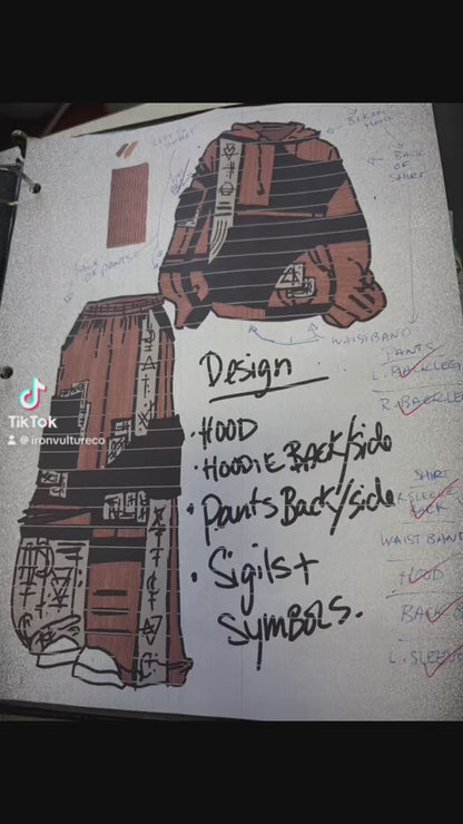 SIGIL RUNNER - OVERSIZED HOODIE